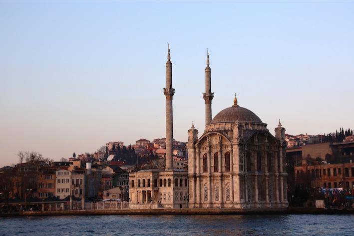 la moschea di Ortaköy vista dal vapur